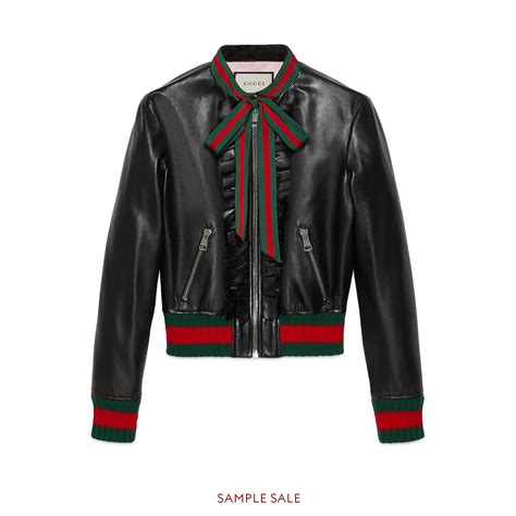 gucci womens jackets sale|gucci leather jackets for women.